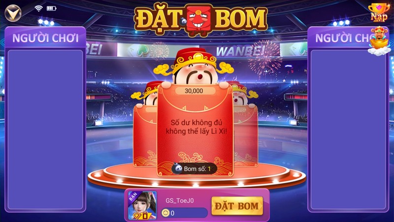 cách chơi game đặt bom tdtc