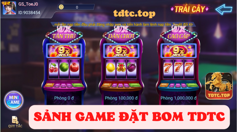 sảnh game super trái cây tdtc