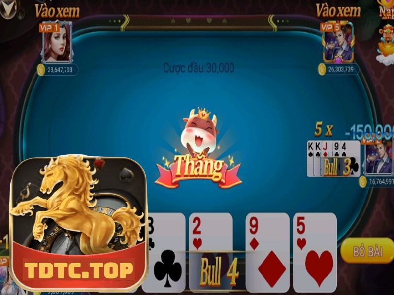 TDTC chia sẻ cách chơi bài Poker bull cho tân binh