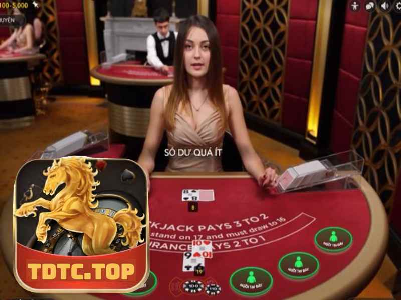 TDTC hướng dẫn luật chơi bài blackjack cho thành viên mới