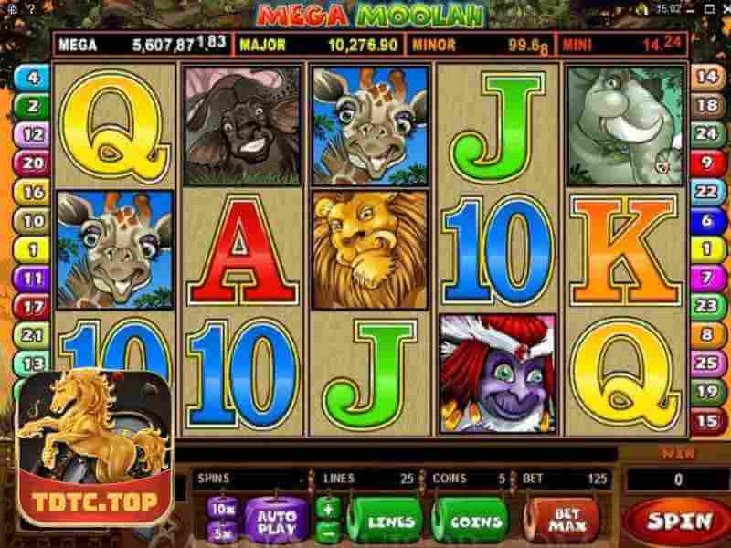 Slot Game Mega Moolah TDTC Và Điều Chưa Biết