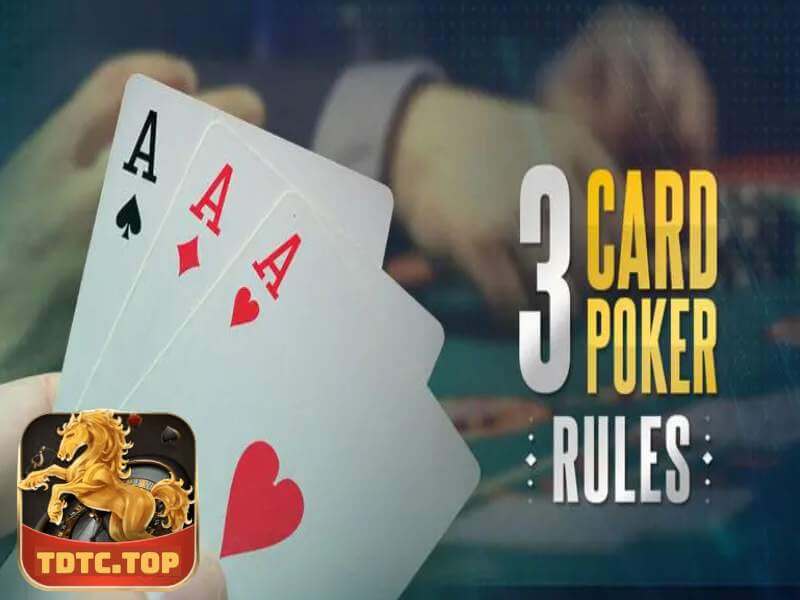 Trả Thưởng Của Game Bài Poker 3 Lá Tại TDTC